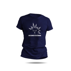 Dresdner Eislöwen - T-Shirt - Logo - navy - Gr: L