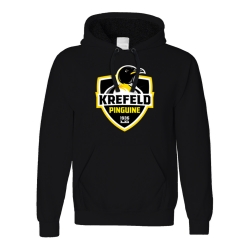 Krefeld Pinguine - Hoody - Logo - black - Gr: L