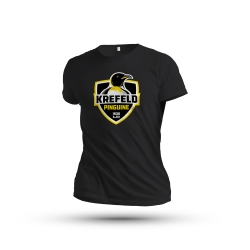 Krefeld Pinguine - T-Shirt - Logo - black - Gr: XL