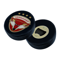 Lausitzer Füchse - Flaschenöffner - Eishockeypuck