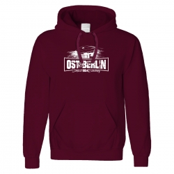 Sportclub Dynamo - Hoody - Ost Berlin - weinrot - Gr: XL