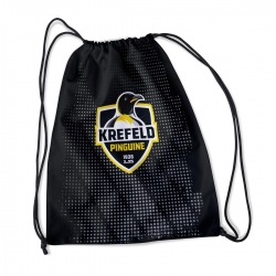 Krefeld Pinguine - Gym Bag - Logo - schwarz