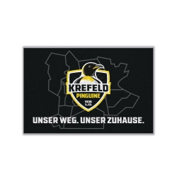 Krefeld Pinguine - Fußmatte - Citymap