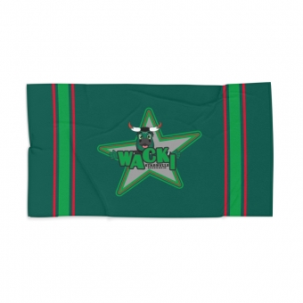 Starbulls - Wacki - Duschtuch - Grün - Logo - ca.140x70cm